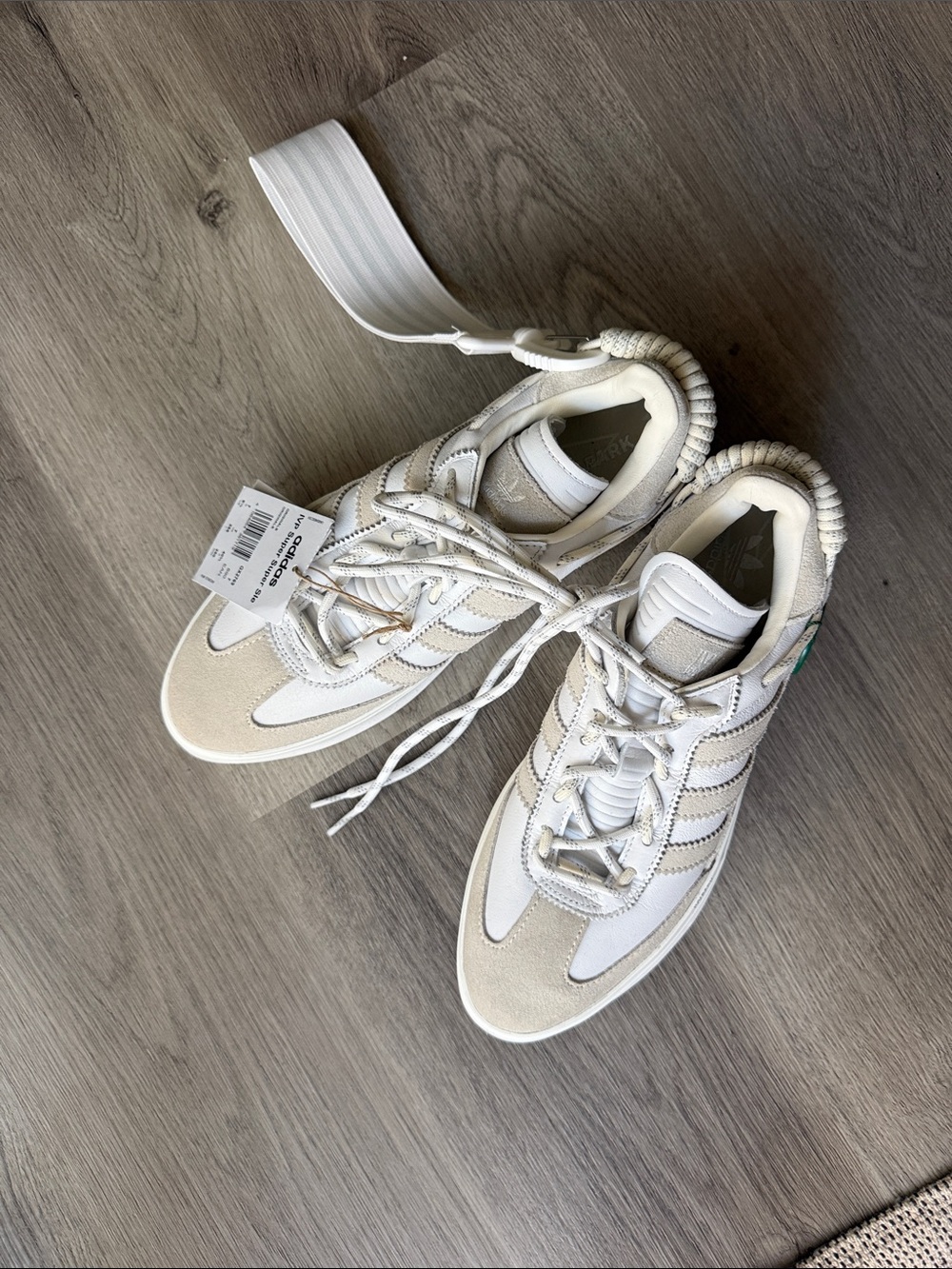 Adidas x Ivy Park Super Sleek 72 Icy Park White Off White Suede GX2769 size 8.5